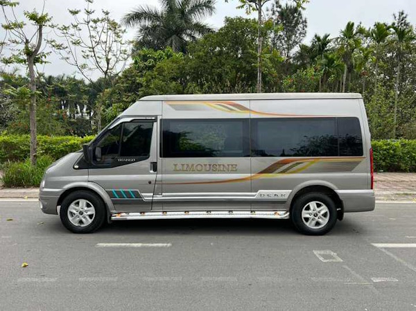16-Seater Van Rental Hanoi to Thai Nguyen