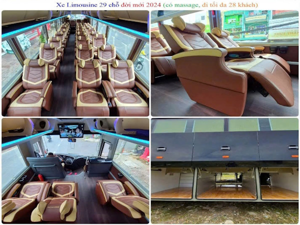 Giá thuê xe Limousine 28 chỗ Hà Nội đi Bắc Giang