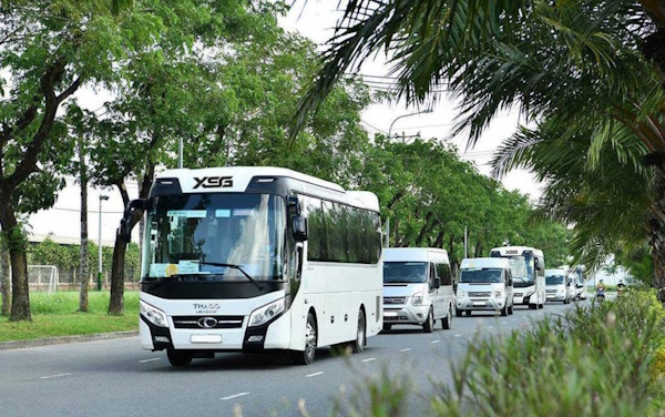 45-Seater Bus Rental Hanoi to Hai Duong